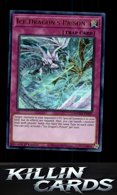 Ice Dragon's Prison MAMA-EN101 YuGiOh Ultra Rare Magnificent Mavens Card NM