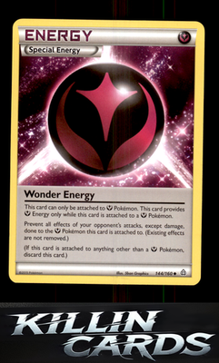 Wonder Energy 144/160 Pokemon Uncommon XY - Primal Clash Card NM