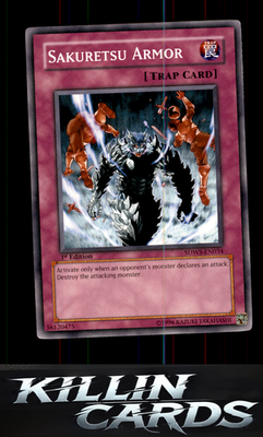 1st Edition Sakuretsu Armor SDWS-EN034 YuGiOh Common Structure Deck: Warriors' S