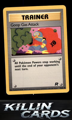 Goop Gas Attack 78/82 Pokemon Common Team Rocket Card LP