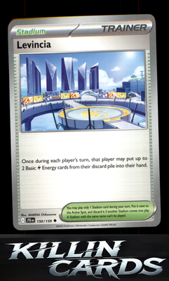 Levincia 150/159 Pokemon Uncommon SV09: Journey Together Card NM