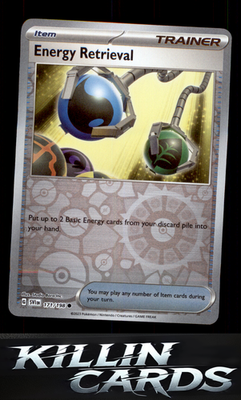 Reverse Holofoil Energy Retrieval 171/198 Pokemon Common SV01: Scarlet & Violet