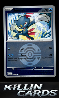 Reverse Holofoil Sneasel (Dusk Ball) 044/217 Pokemon Common ME: Ascended Heroes