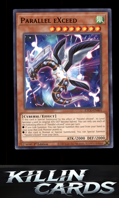 1st Edition Parallel eXceed ETCO-EN001 YuGiOh Common Eternity Code Card NM