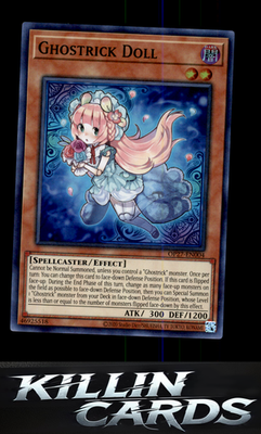 Ghostrick Doll OP27-EN004 YuGiOh Super Rare OTS Tournament Pack 27 Card NM