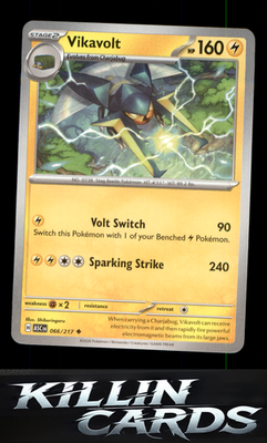 Vikavolt - 066/217 066/217 Pokemon Uncommon ME: Ascended Heroes Card NM