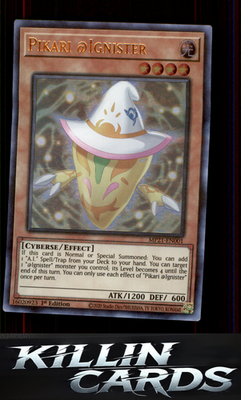 1st Edition Pikari @Ignister MP21-EN001 YuGiOh Ultra Rare 2021 Tin of Ancient Ba