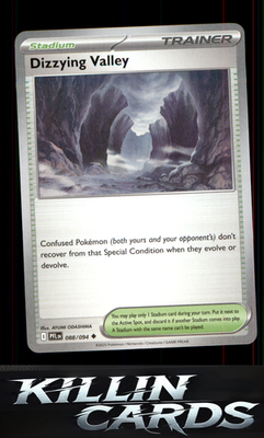 Dizzying Valley 088/094 Pokemon Uncommon ME02: Phantasmal Flames Card NM