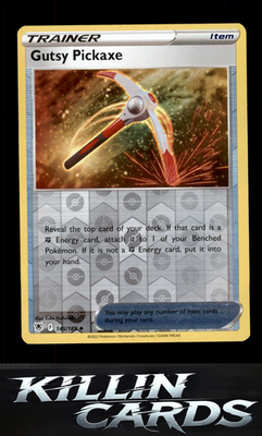 Reverse Holofoil Gutsy Pickaxe 145/189 Pokemon Uncommon SWSH10: Astral Radiance