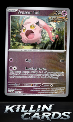 Reverse Holofoil Scream Tail 042/131 Pokemon Uncommon SV: Prismatic Evolutions C