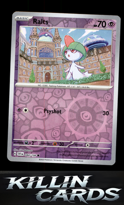 Reverse Holofoil Ralts - 084/198 084/198 Pokemon Common SV01: Scarlet & Violet B