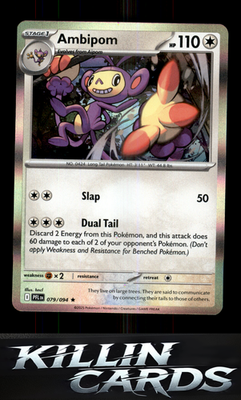 Ambipom - 079/094 079/094 Pokemon Rare ME02: Phantasmal Flames Card NM