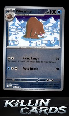 Reverse Holofoil Piloswine 024/094 Pokemon Common ME02: Phantasmal Flames Card N