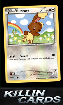 Buneary 84/106 Pokemon Common XY - Flashfire Card LP