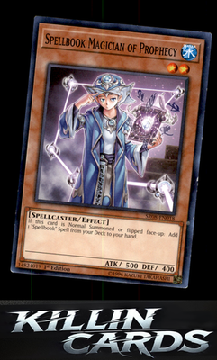 1st Edition Spellbook Magician of Prophecy SR08-EN018 YuGiOh Common Structure De