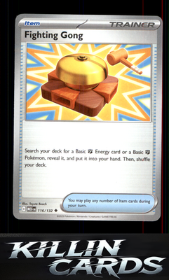 Fighting Gong - 116/132 116/132 Pokemon Uncommon ME01: Mega Evolution Card NM