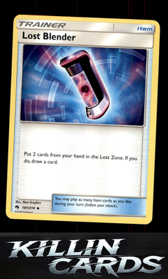 Lost Blender 181/214 Pokemon Uncommon SM - Lost Thunder Card LP