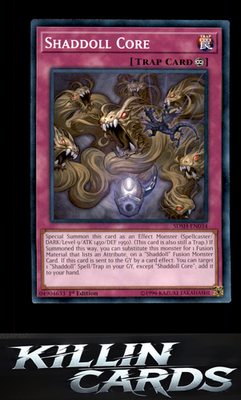 1st Edition Shaddoll Core SDSH-EN034 YuGiOh Common Structure Deck: Shaddoll Show