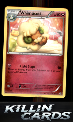 Whimsicott 71/124 Pokemon Uncommon XY - Fates Collide Card NM