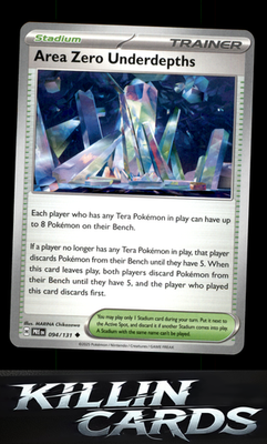 Area Zero Underdepths 094/131 Pokemon Uncommon SV: Prismatic Evolutions Card NM
