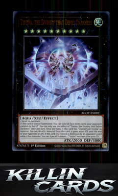 1st Edition Tistina, the Divinity that Defies Darkness AGOV-EN089 YuGiOh Ultra R