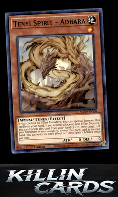 1st Edition Tenyi Spirit - Adhara MP20-EN106 YuGiOh Common 2020 Tin of Lost Memo
