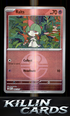 Reverse Holofoil Ralts (Love Ball) 087/217 Pokemon Common ME: Ascended Heroes Ca