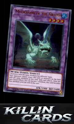 Mudragon of the Swamp CT15-EN005 YuGiOh Ultra Rare 2018 Mega-Tins Card NM