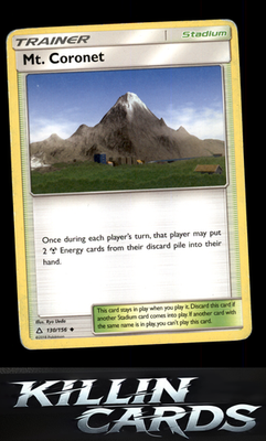 Mt. Coronet 130/156 Pokemon Uncommon SM - Ultra Prism Card LP