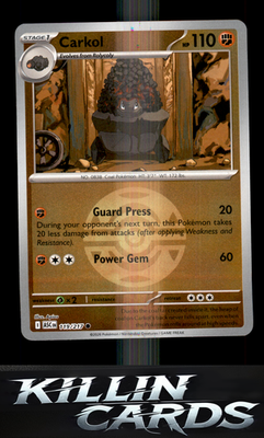 Reverse Holofoil Carkol (Dusk Ball) 119/217 Pokemon Common ME: Ascended Heroes C
