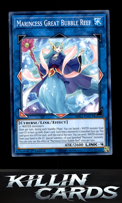 1st Edition Marincess Great Bubble Reef MP21-EN071 YuGiOh Common 2021 Tin of Anc