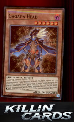 Gagaga Head OP29-EN004 YuGiOh Super Rare OTS Tournament Pack 29 Card NM