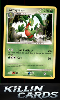 Grovyle (39) 39/99 Pokemon Uncommon Arceus Card LP