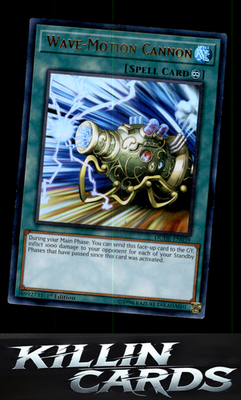 1st Edition Wave-Motion Cannon DUDE-EN039 YuGiOh Ultra Rare Duel Devastator Card