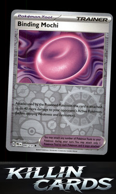 Reverse Holofoil Binding Mochi 095/131 Pokemon Uncommon SV: Prismatic Evolutions