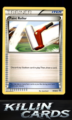 Paint Roller 79/98 Pokemon Uncommon XY - Ancient Origins Card LP