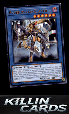 1st Edition Revendread Slayer COTD-EN082 YuGiOh Rare Code of the Duelist Card NM