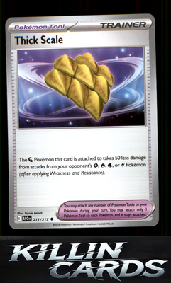 Thick Scale 211/217 Pokemon Uncommon ME: Ascended Heroes Card NM