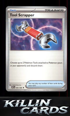 Tool Scrapper 085/086 Pokemon Uncommon SV: White Flare Card NM