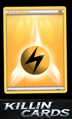 Lightning Energy (3) 3/30 Pokemon Common XY Trainer Kit: Pikachu Libre & Suicune