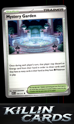 Mystery Garden 194/217 Pokemon Uncommon ME: Ascended Heroes Card NM