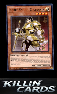 1st Edition Noble Knight Custennin MP23-EN275 YuGiOh Common 25th Anniversary Tin