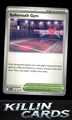 Spikemuth Gym 169/182 Pokemon Uncommon SV10: Destined Rivals Card NM
