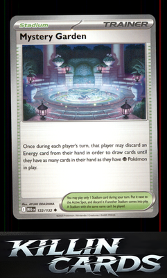 Mystery Garden - 122/132 122/132 Pokemon Uncommon ME01: Mega Evolution Card NM