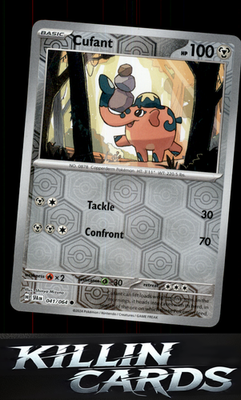 Reverse Holofoil Cufant - 041/064 041/064 Pokemon Common SV: Shrouded Fable Card