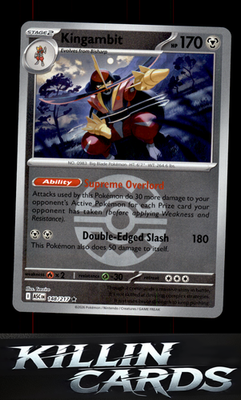 Reverse Holofoil Kingambit (Quick Ball) 148/217 Pokemon Rare ME: Ascended Heroes