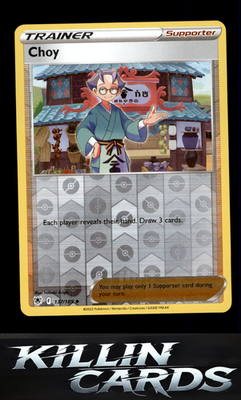 Reverse Holofoil Choy 137/189 Pokemon Uncommon SWSH10: Astral Radiance Card NM