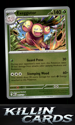 Reverse Holofoil Exeggutor - 005/132 005/132 Pokemon Uncommon ME01: Mega Evoluti