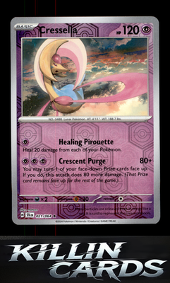 Reverse Holofoil Cresselia - 021/064 021/064 Pokemon Rare SV: Shrouded Fable Car