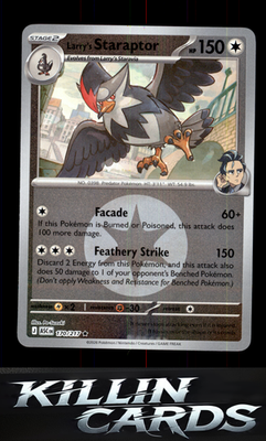 Larry's Staraptor - 170/217 170/217 Pokemon Rare ME: Ascended Heroes Card NM